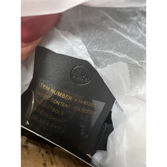 Torrid Strappy Platform Heeled Sandal Black Size 8.5WW See pictures for details - Picture 13 of 13